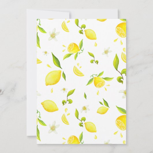 小さな男の赤ちゃんでバビシャワーを浴びる 招待状 (裏面)