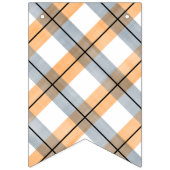 小さな男の赤ちゃんシャワーのバナー男の子オレンジ海軍 バンティングフラッグ (第2の旗)