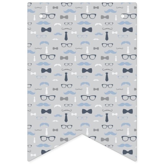 小さな男の赤ちゃんシャワーバナー バンティングフラッグ (第2の旗)