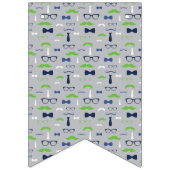 小さな男の赤ちゃんシャワーバナー バンティングフラッグ (第2の旗)