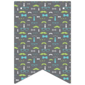 小さな男の赤ちゃんシャワーバナー バンティングフラッグ (第2の旗)