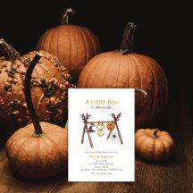 小さな男女兼用ブハロウィーンの赤ちゃんシャワー