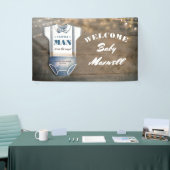 小さな男 |赤ちゃんシャワー |男の赤ちゃん 横断幕 (トレードショー)