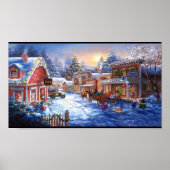 小さな町のクリスマス ポスター (正面)