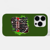 小さな町のスピリットサッカーゲーム Case-Mate iPhoneケース (裏面 (横))