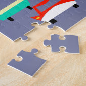 小さな町のドライブインムービーパズル ジグソーパズル (側面)