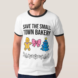 "小さな町のバクテリを救え"Tシャツ | あたたかい かわいいPNG Tシャツ