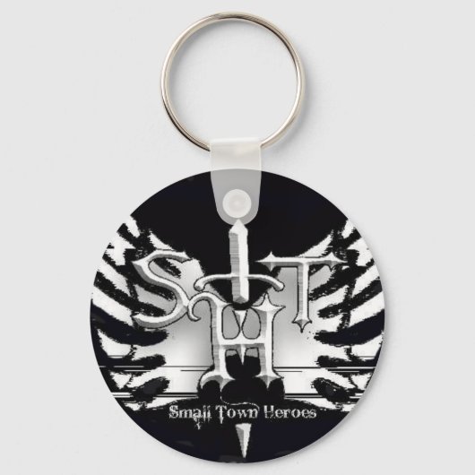 小さな町のヒーロー キーホルダー (正面)