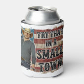 小さな町のフォームクーラーボックス 缶クーラー (缶正面)