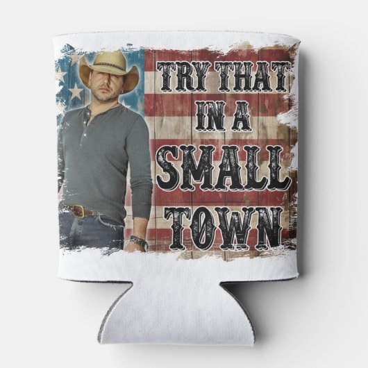 小さな町のフォームクーラーボックス 缶クーラー (裏面)