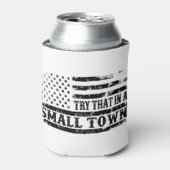 小さな町のフォームクーラーボックス 缶クーラー (缶正面)