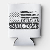 小さな町のフォームクーラーボックス 缶クーラー (正面)