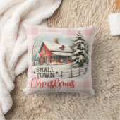 小さな町の国クリスマス クッション (ブランケット)