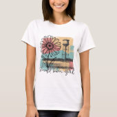 小さな町の少女 Tシャツ (正面)