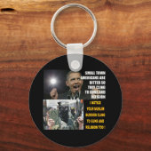 小さな町アメリカ キーホルダー (正面)