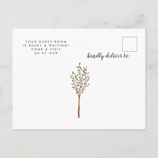 小さな町 |お知らせ 案内ポストカード (裏面)