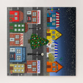 小さな町 ジグソーパズル (横)