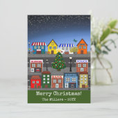 小さな町 | メリークリスマス シーズンカード (スタンド正面)
