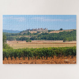 小さな町Monterigioni、トスカーナの風景 ジグソーパズル