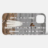 小さな白いキノコ Case-Mate iPhoneケース (裏面 (横))
