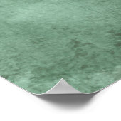 小さな白いクマの風船の少年　ナチュラル ポスター (角)