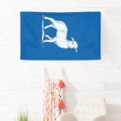 小さな白い子羊 横断幕 (インサイチュ)