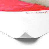 小さな白い犬の救出バレンタイン ポスター (角)