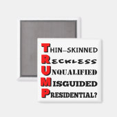 小さな白い磁石でトランプ マグネット (正面/裏面)