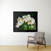 小さな白い花 タペストリー (インサイチュ(横))