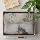 『小さな白い鳥』のアーサー·ラッカム·アート 薄葉紙 (ギフト)