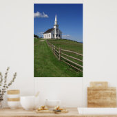 小さな白人教会 ポスター (キッチン)