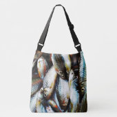 小さな白身魚 クロスボディバッグ (正面)