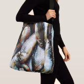 小さな白身魚 クロスボディバッグ (クローズアップ)