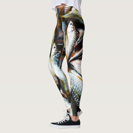 小さな白身魚 レギンス (左)