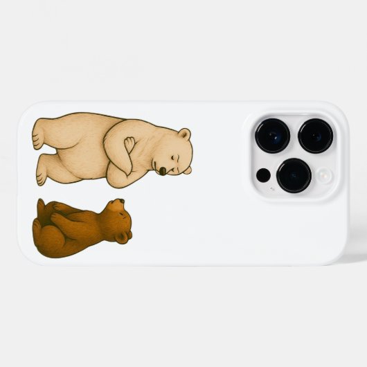 小さな目、大きな夢 Case-Mate iPhoneケース (裏面 (横))