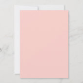 小さな真珠がやってくる 海辺のベビーシャワー 招待状 (裏面)