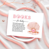 小さな真珠が途中で本のためにベビー エンクロージャーカード