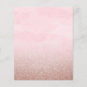 小さな真珠のような赤ちゃんシャワービンゴゲーム (裏面)