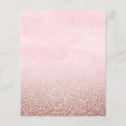 小さな真珠のような赤ちゃんシャワービンゴゲーム (裏面)