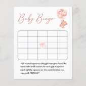 小さな真珠のような赤ちゃんシャワービンゴゲーム (正面)
