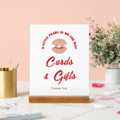 小さな真珠の女の子の赤ちゃんシャワーカード&ギフトサイン アクリルサイン (ウェディング)