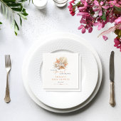 小さな真珠海岸真珠の赤ちゃんシャワーナプキン スタンダードカクテルナプキン