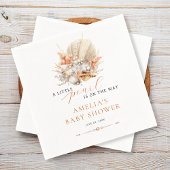 小さな真珠海岸真珠の赤ちゃんシャワーナプキン スタンダードカクテルナプキン