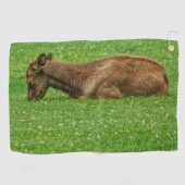 小さな眠り ゴルフタオル (横)