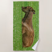 小さな眠り ビーチタオル (正面)