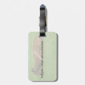 小さな眠り ラゲッジタグ (裏面縦)