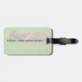 小さな眠り ラゲッジタグ (裏面横)