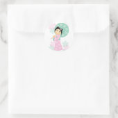 小さな着物 ラウンドシール (バッグ)