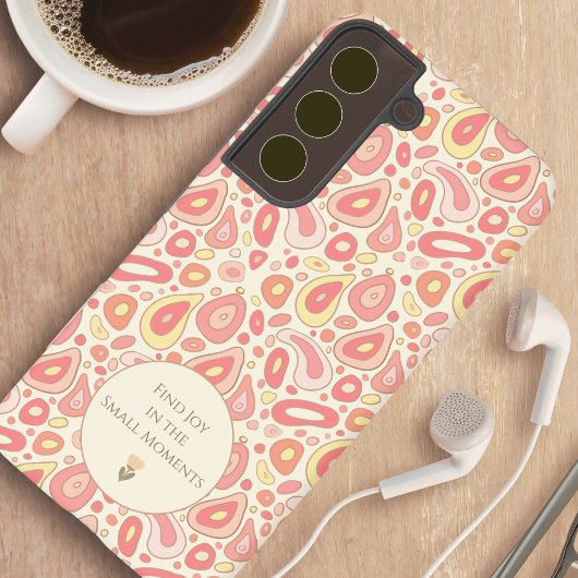 小さな瞬間に喜びを見つける フォンケース SAMSUNG GALAXYケース