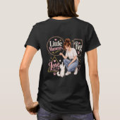 小さな瞬間 大きな思い出 ネコ好きTシャツ Tシャツ (裏面)